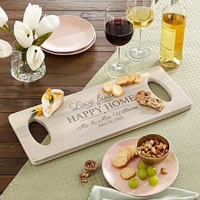 Love Builds a Happy Home Banquet Board