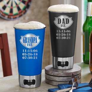 Established Beer Bottle Opening Tumbler