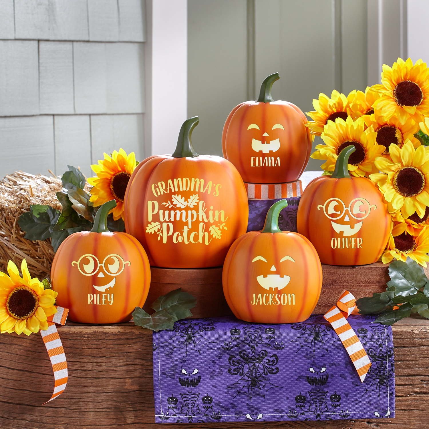 Light-Up Little Pumpkin Patch Set