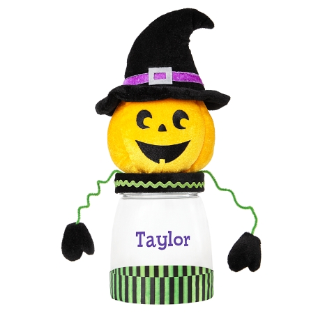 Wicked Cute Plush Treat Jar w/out Candy- Pumpkin