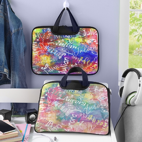 Paint Splatter Laptop Carrying Bag