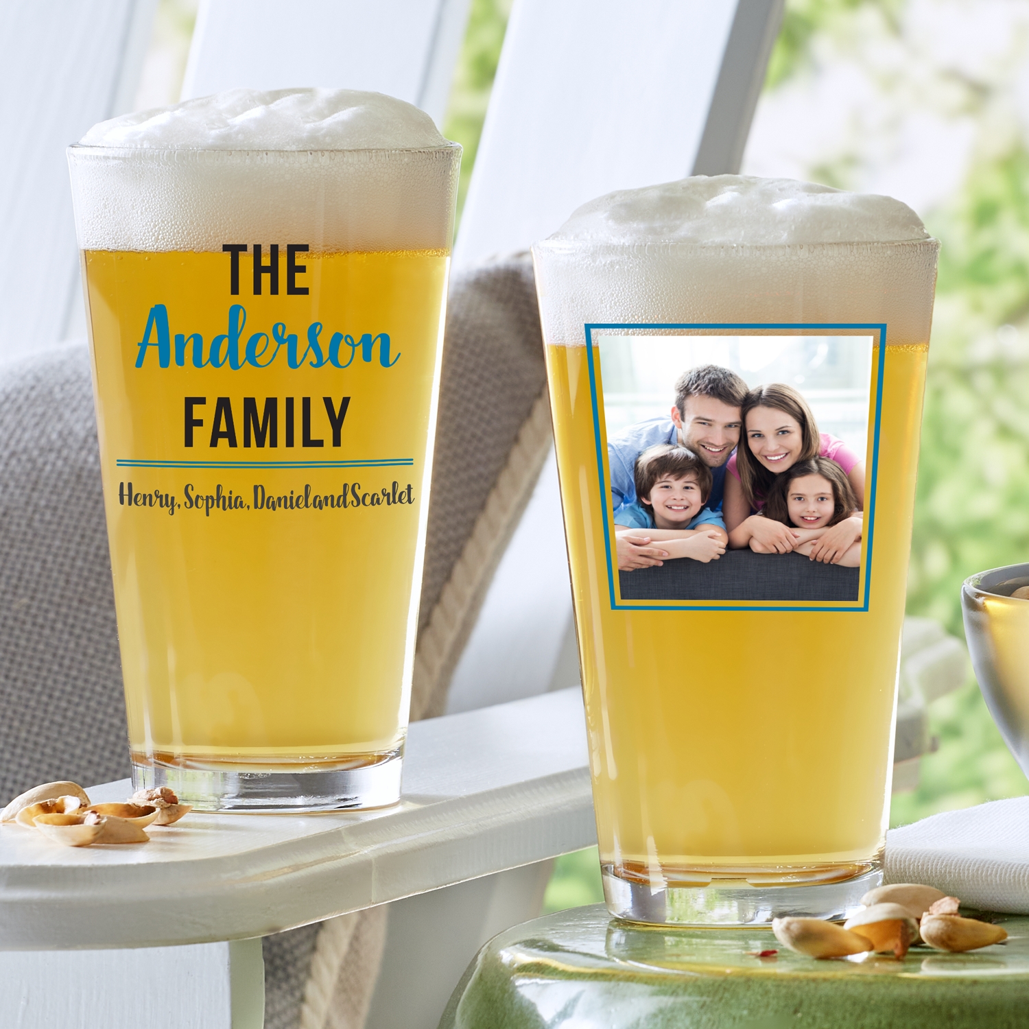 Sweet Saying Photo Pint Glass