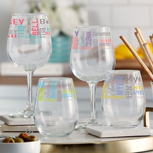 Personal Creations Wine Glasses - Personalized Giant Wine Glass