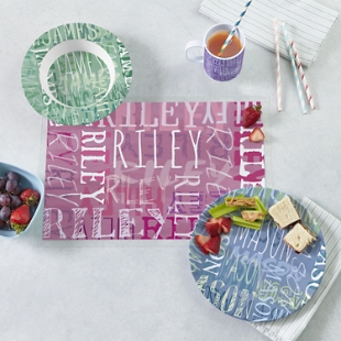 Signature Style Personalized Tableware