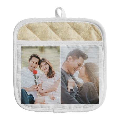 Photo Tile Pot Holder - 2 Photos