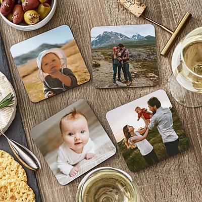 Picture Perfect Wooden Coasters