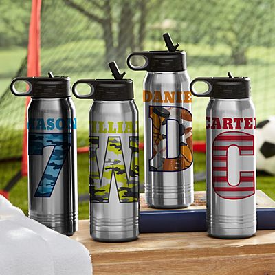 Their Own Name Stainless Steel Water Bottle