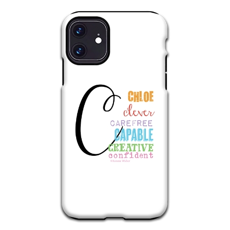 All About Her iPhone 11 Case - White