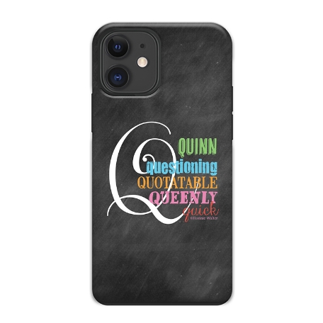 All About Her iPhone 12 Case - Black
