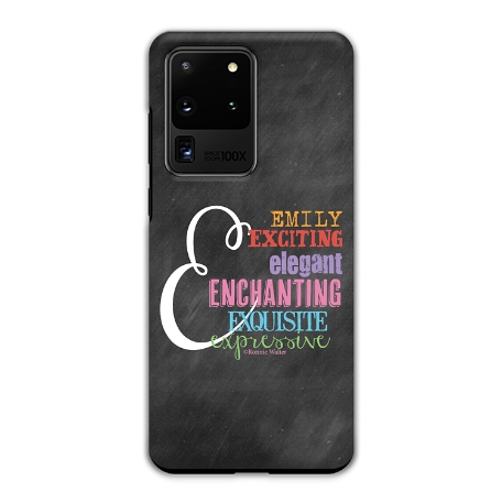 All About Her Samsung Galaxy S20 Ultra 5G Case-Black