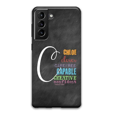 All About Her Samsung Galaxy S21 5G Case - Black