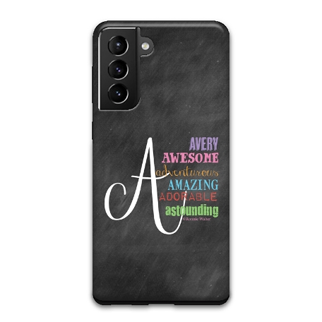 All About Her Samsung Galaxy S21+ 5G Case - Black