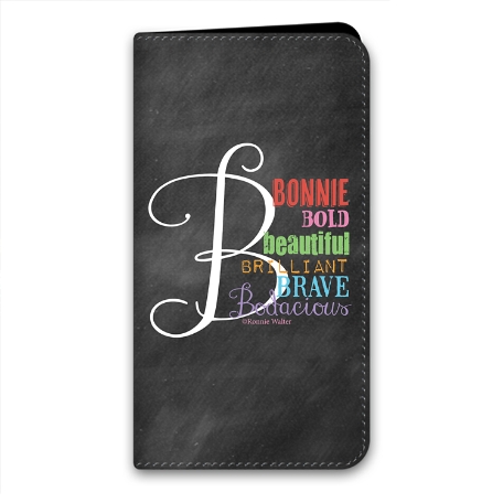 All About Her iPhone 11 Folio Case - Black