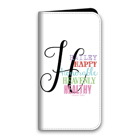 All About Her iPhone 12 Mini Folio Case - White