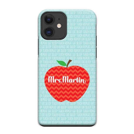 Apple for Teacher iPhone 12 Case