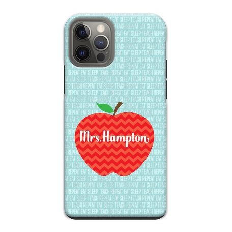 Apple for Teacher iPhone 12 Pro Case