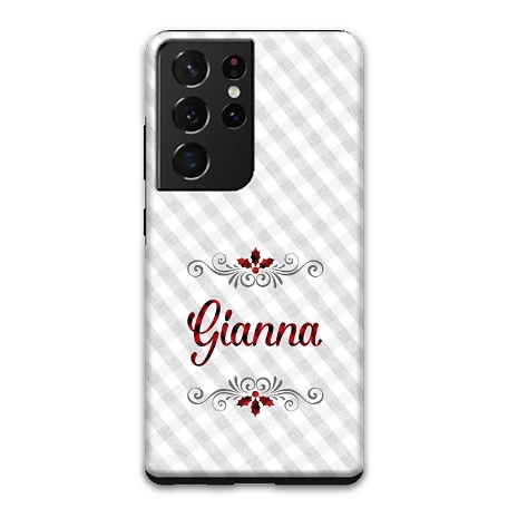 Buffalo Plaid Samsung Galaxy S21 Ultra 5G Case