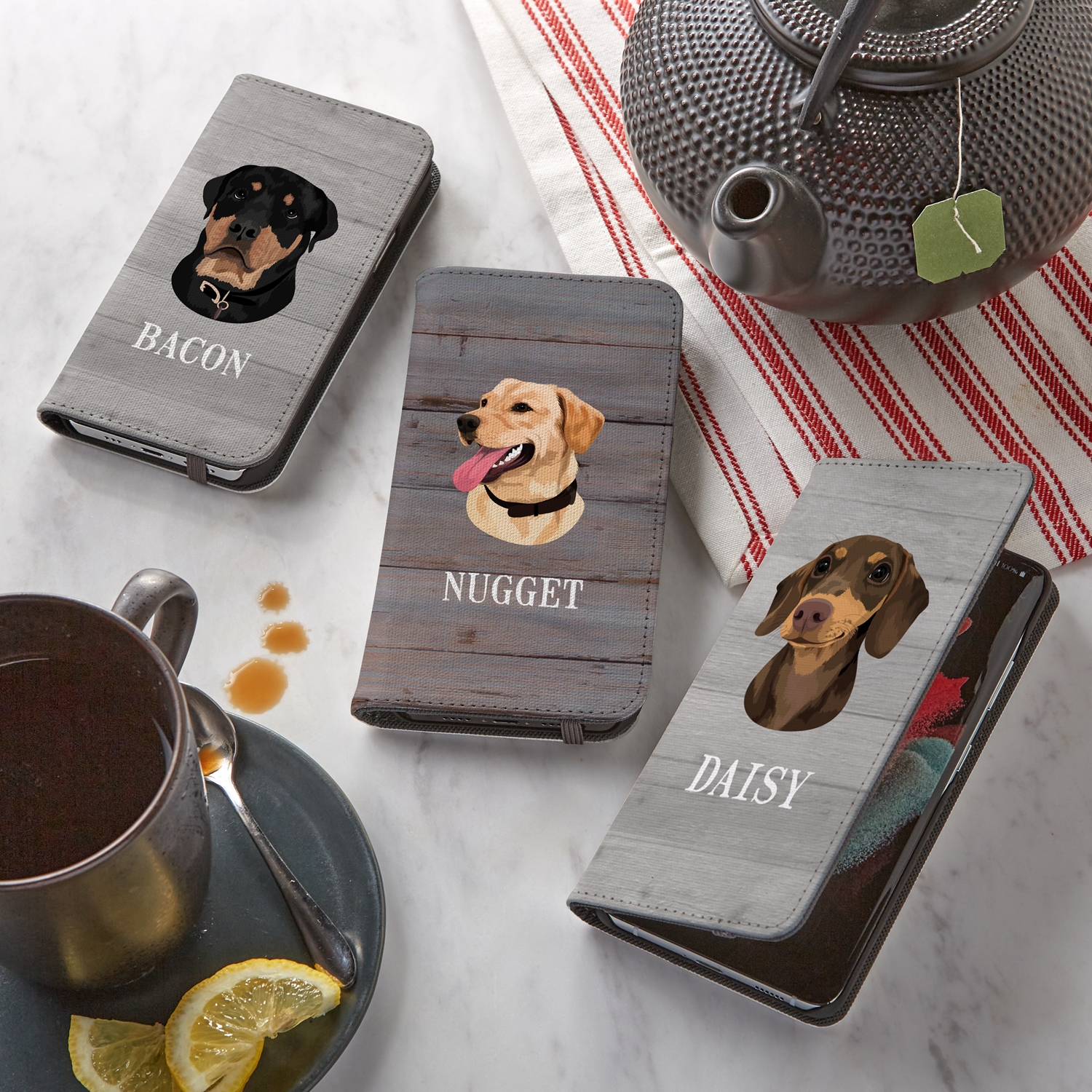 Dog Breed Phone Folio Case