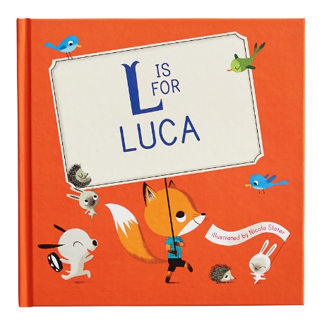 i See Me!® M Is For Me Personalized Book - Orange