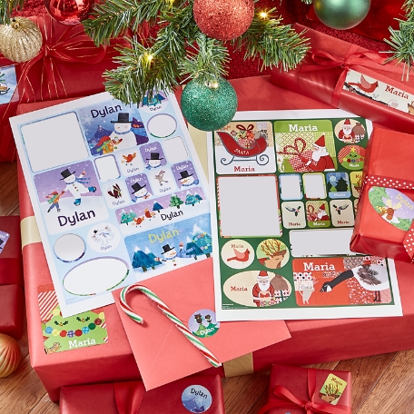 i See Me!® Personalized Christmas Stickers
