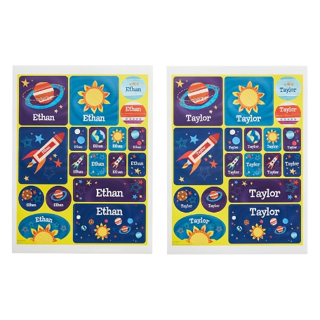 i See Me!® Personalized Kids Stickers - Blast Off!