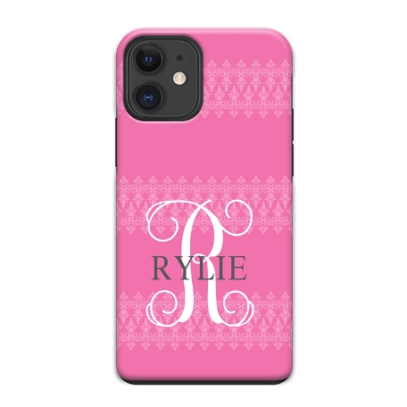 Initial with Name iPhone 12 Case