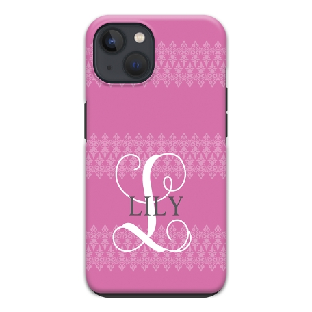 Initial with Name iPhone 13 Mini Case