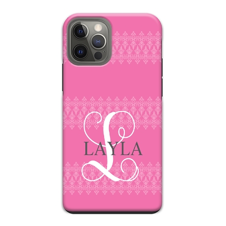 Initial with Name iPhone 12 Pro Case