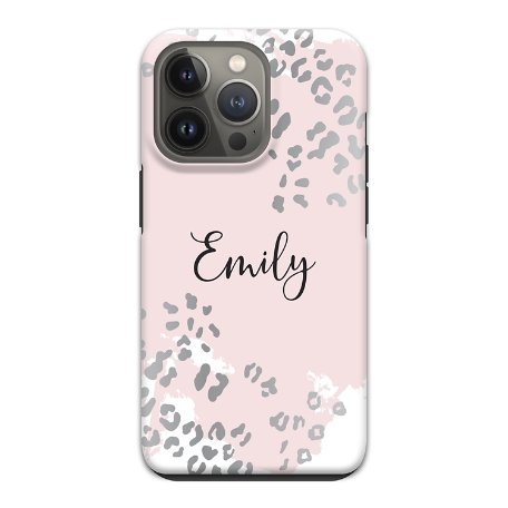 Metallic Leopard iPhone 13 Pro Max Case
