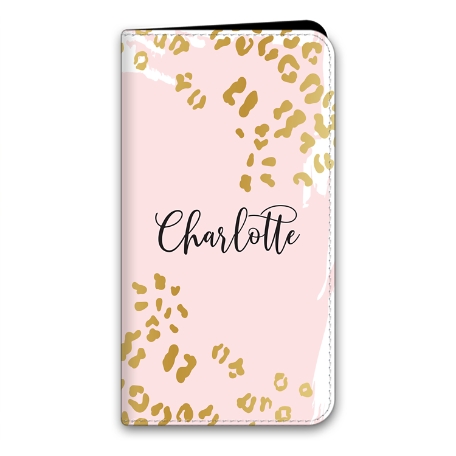 Metallic Leopard iPhone 13 Folio Case