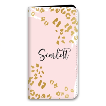 Metallic Leopard iPhone 12 Pro Max Folio Case
