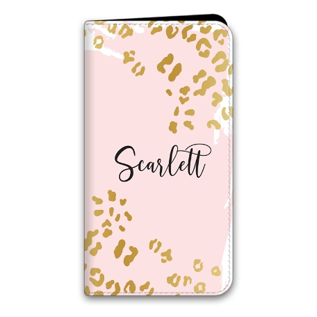 Metallic Leopard iPhone 12 Pro Max Folio Case