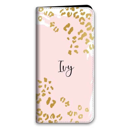 Metallic Leopard Samsung Galaxy S21 5G Folio Case