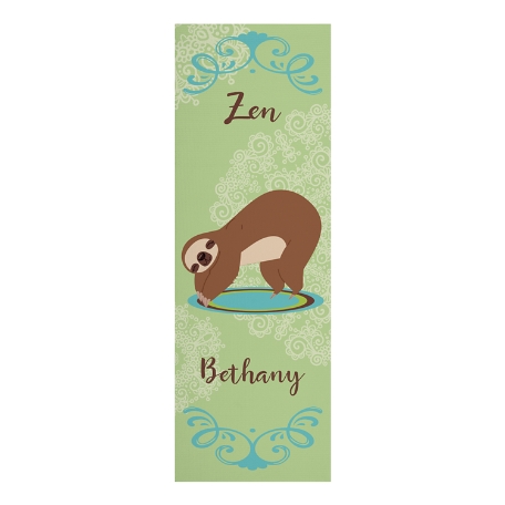 Posing Animals Yoga Mat-Sloth