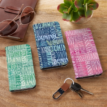 Signature Style Phone Folio Case