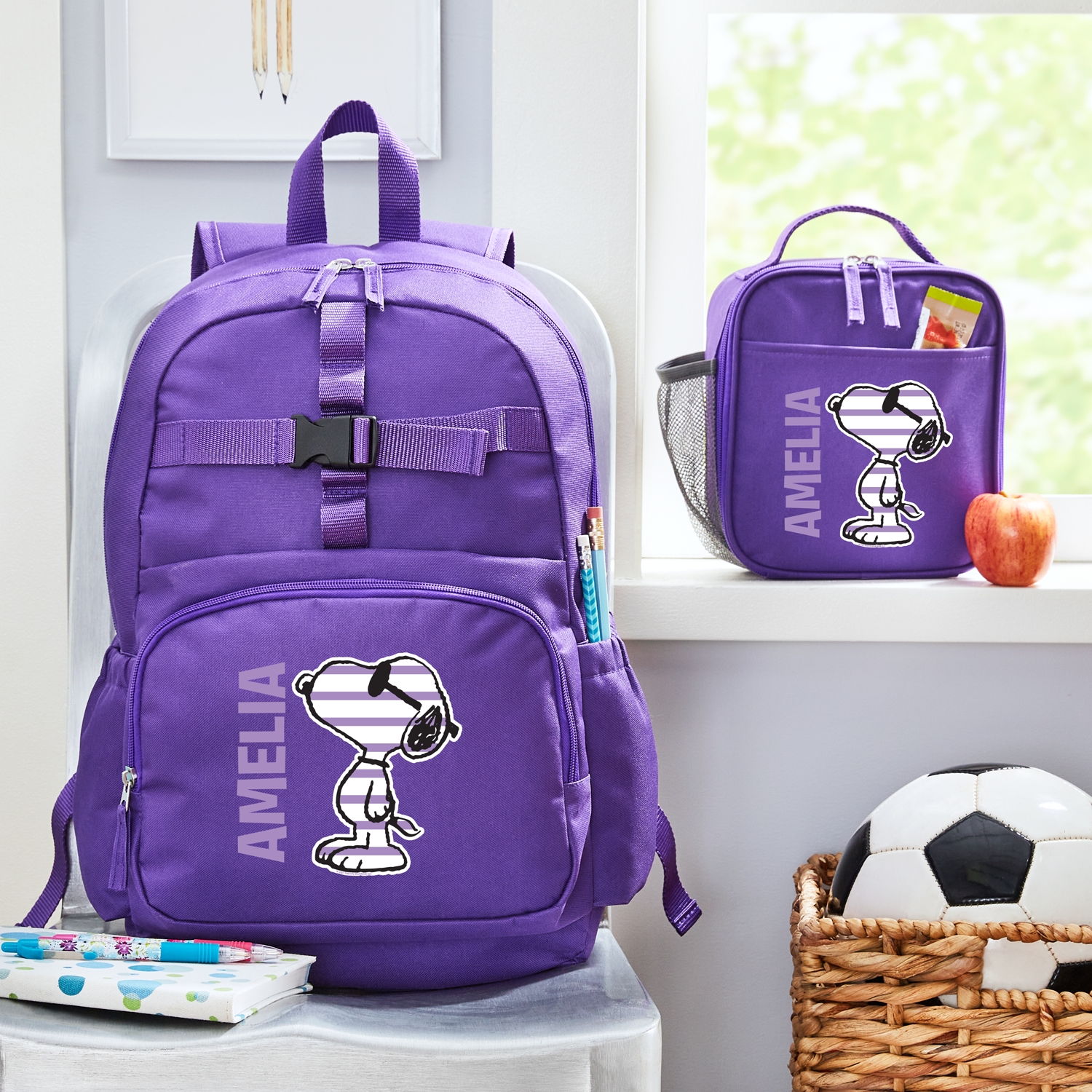 PEANUTS® Back to Cool Backpack Collection - Purple