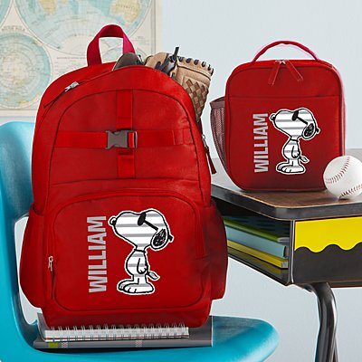 PEANUTS® Back to Cool Backpack Collection - Red