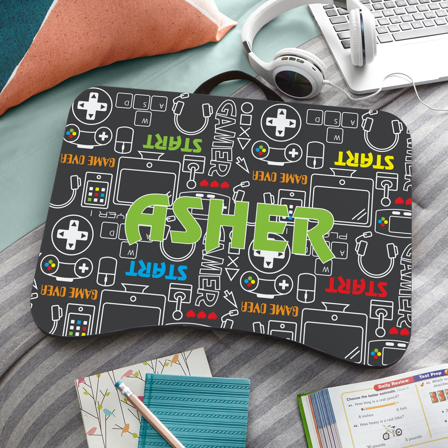 Ultimate Gamer Personalized Laptop Desk at Gifts.com