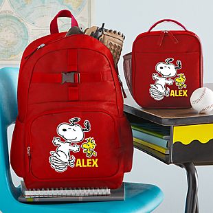 PEANUTS® Happy Dance Backpack Collection - Red