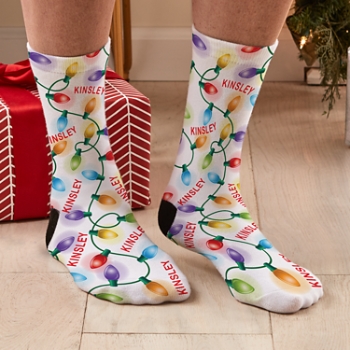 Holiday Lights Socks