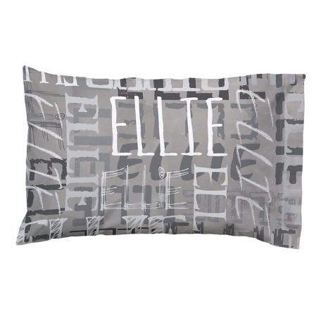 Signature Style Pillowcase - Gray