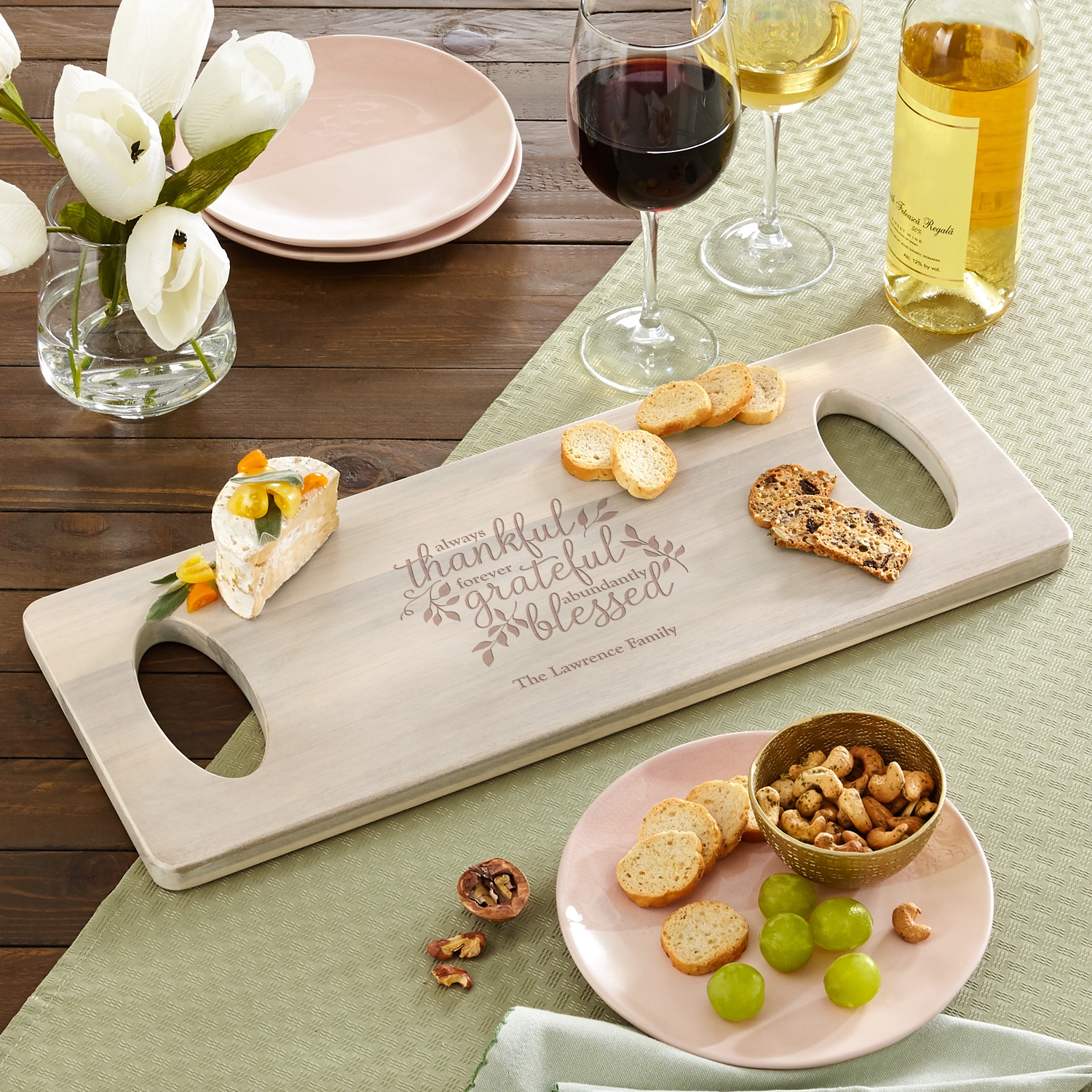 Ever Grateful Personalized Banquet Board