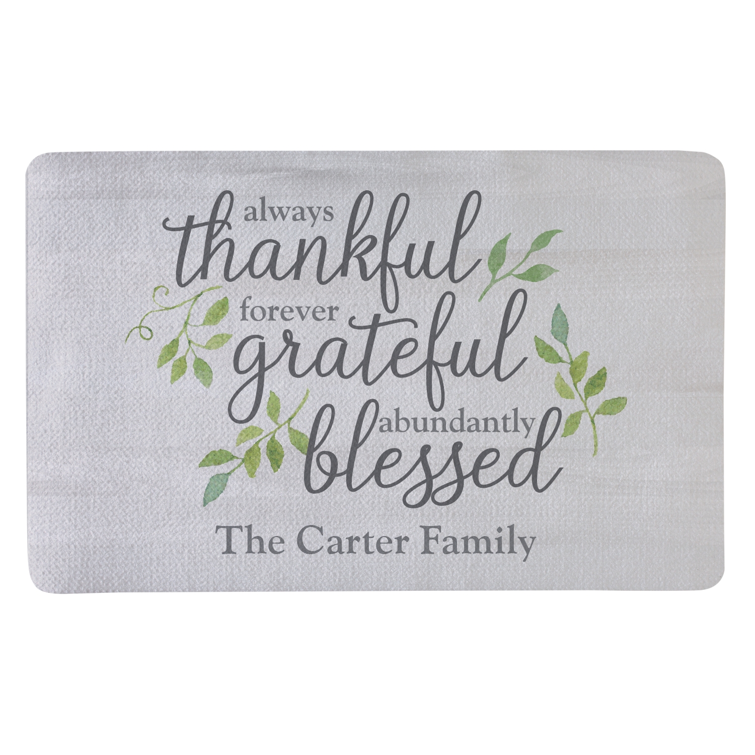 Always Thankful Doormat - 17x27