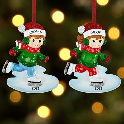 Ice Skaters Bauble
