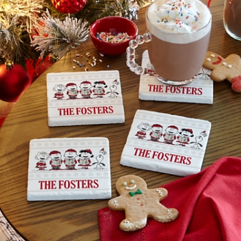 PEANUTS® Classics Caroling Coasters