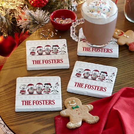 PEANUTS® Classics Caroling Coasters