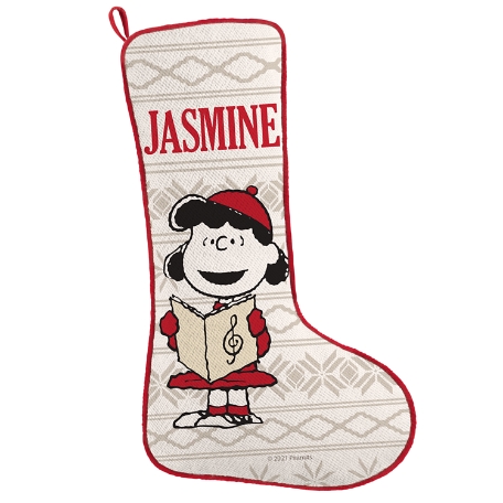 PEANUTS® Classic Caroling Stocking - Lucy™