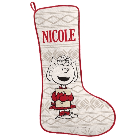 PEANUTS® Classic Caroling Stocking - Sally™
