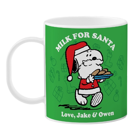 PEANUTS® Cookies for Santa Mug