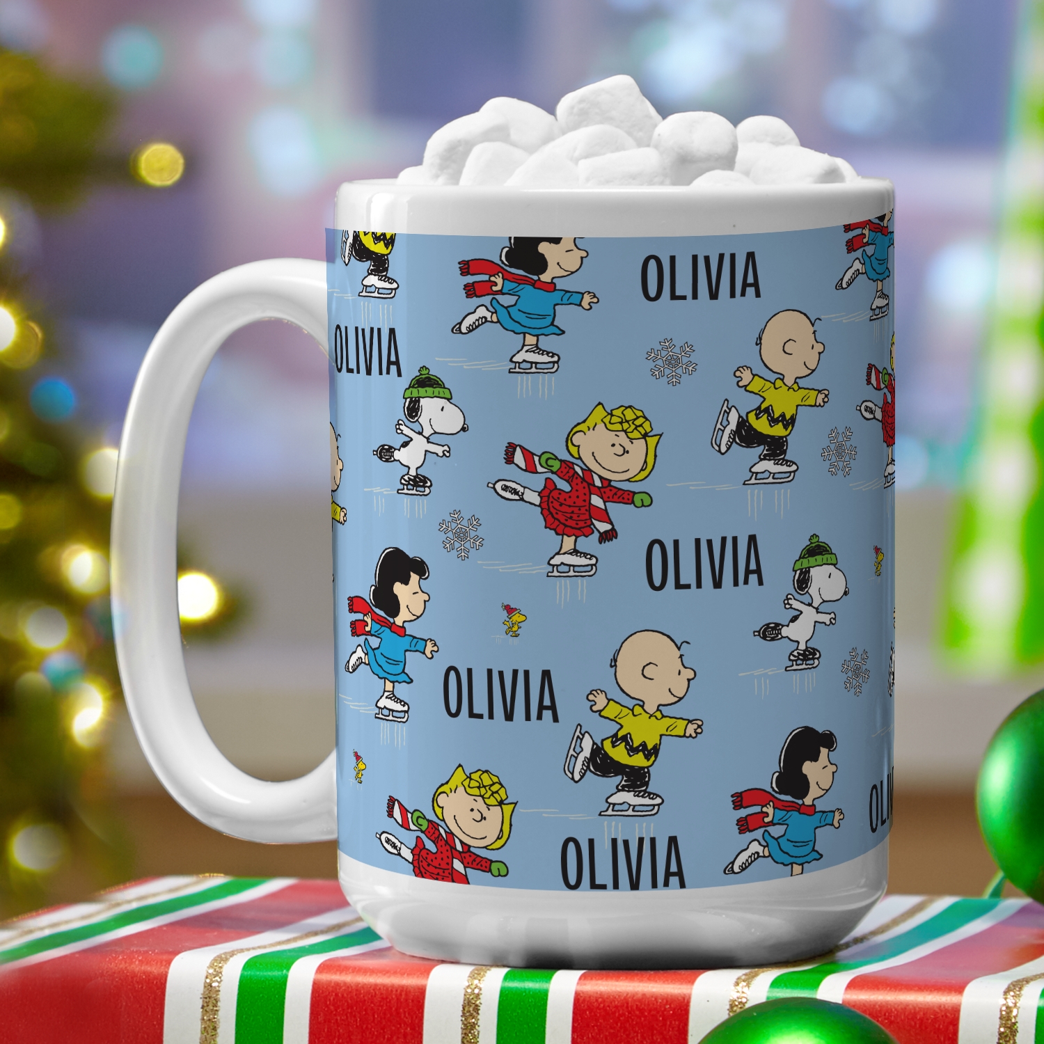 PEANUTS® Ice Skating Friends Mug